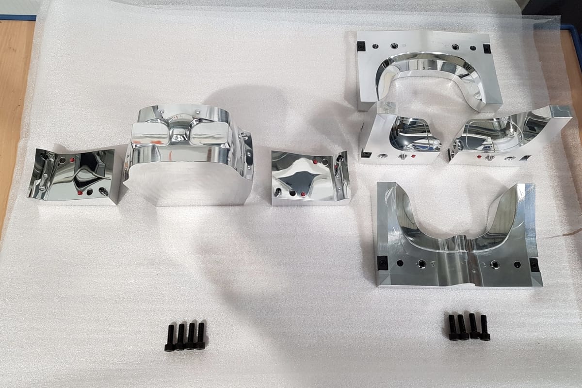 Outillage aluminium pour drapage carbone